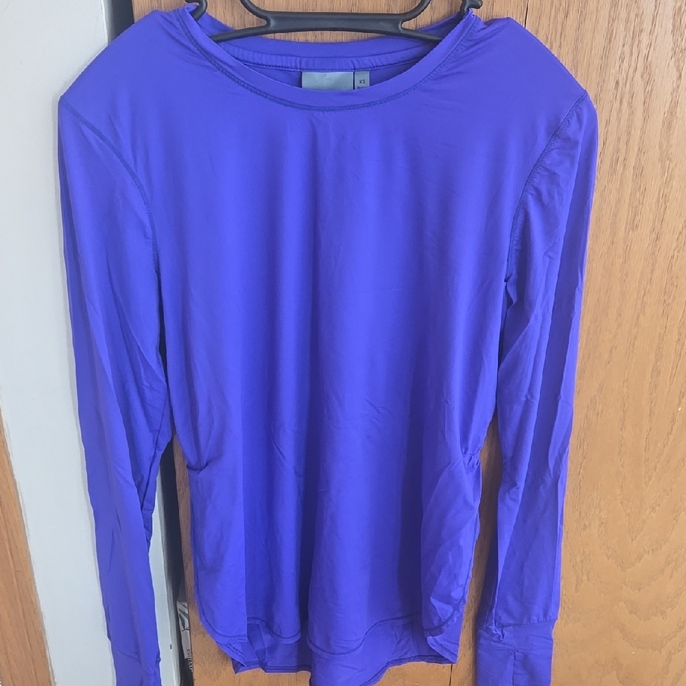 Women's Purple Long Sleeve Top